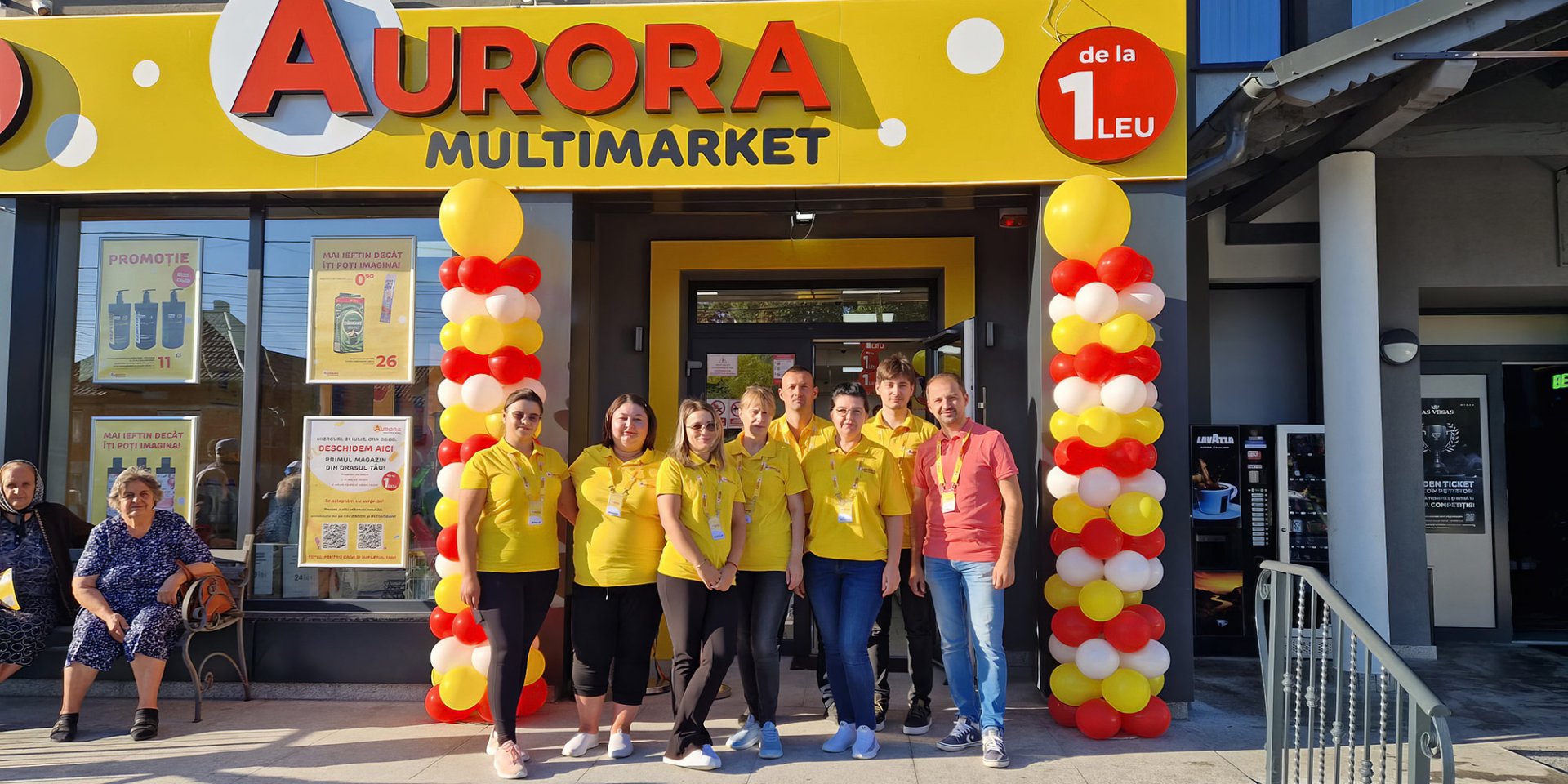 Все по лею: українська мережа Аврора вже має в Румунії майже 50 магазинів і планує протягом року збільшити їх кількість до 100 (Фото: DR)