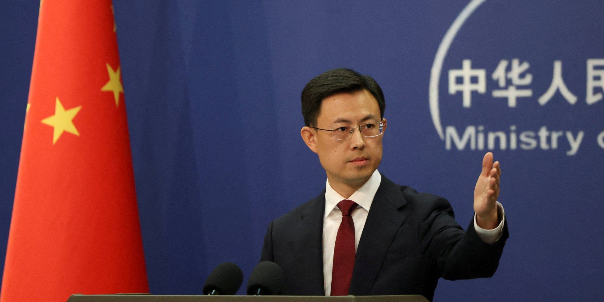 Guo Jiakun (Photo: REUTERS/Florence Lo)