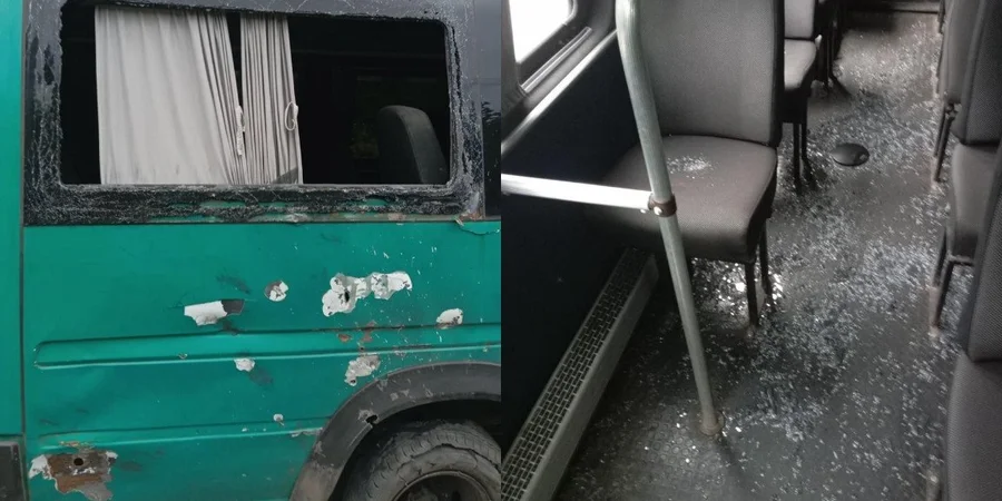 На Днепропетровщине оккупанты сбросили с дрона взрывчатку на эвакуационный автобус