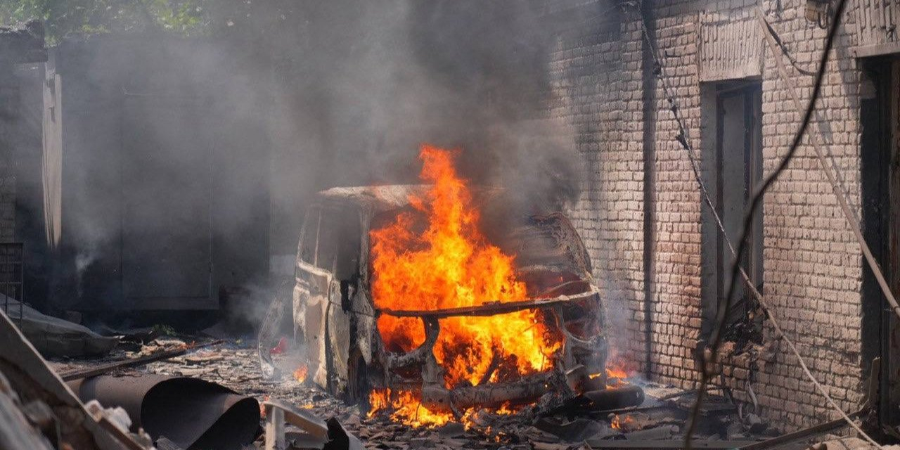 Consequences of the Russian Shahed attack in Zaporizhzhya, July 7, 2025 (Photo: Ivan Fedorov/Telegram)