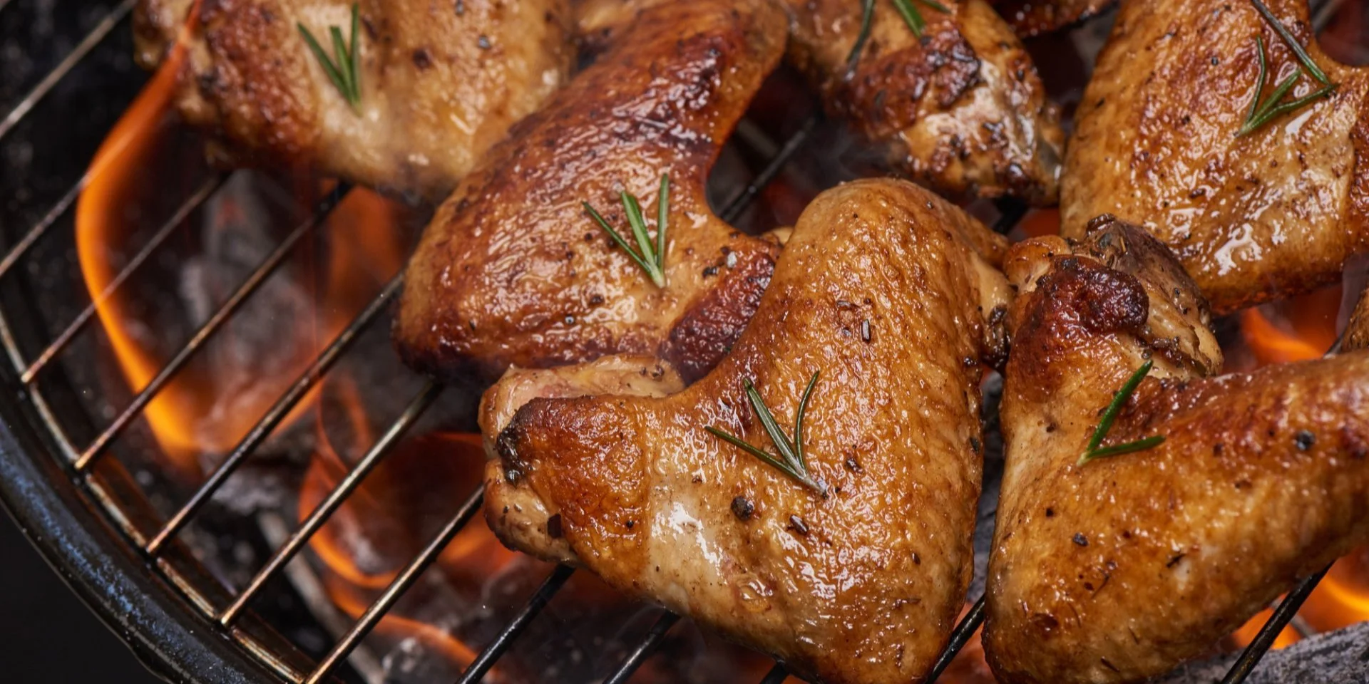 Курица по-бомбейски, приготовленная на гриле