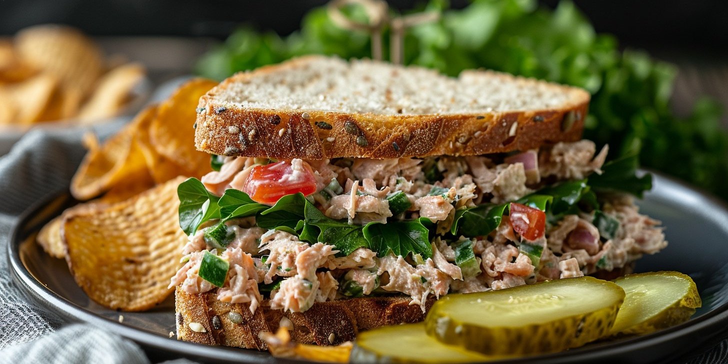 Сэндвич с тунцом может быть не только вкусным, но и сытным и невероятно хрустящим (Фото: stockcake)