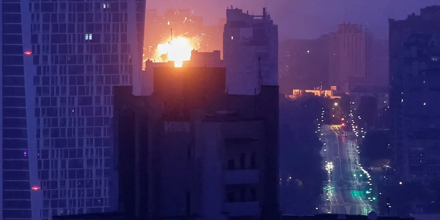 Россия атаковала Украину ракетами и дронами, в Киеве и Кропивницком прогремели взрывы — онлайн