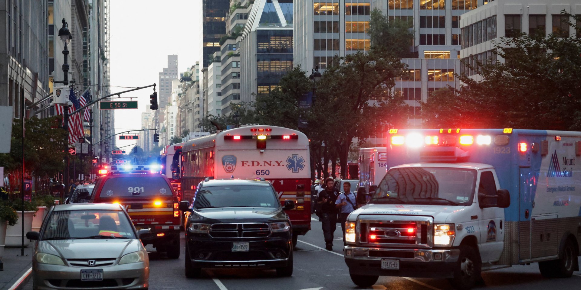 У хмарочосі в центрі Нью-Йорка чоловік застрелив чотирьох людей і вчинив самогубство