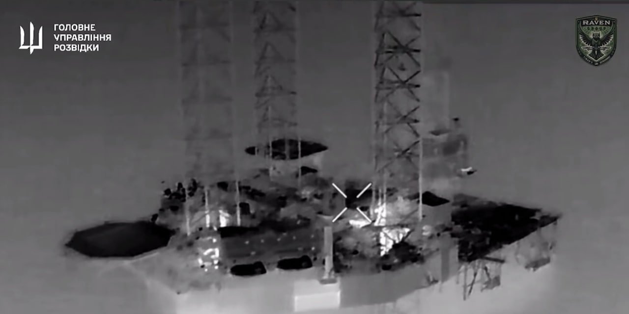 В&nbsp;ГУР показали архивное видео, как впервые применили FPV-дроны в&nbsp;открытом море у&nbsp;побережья Крыма