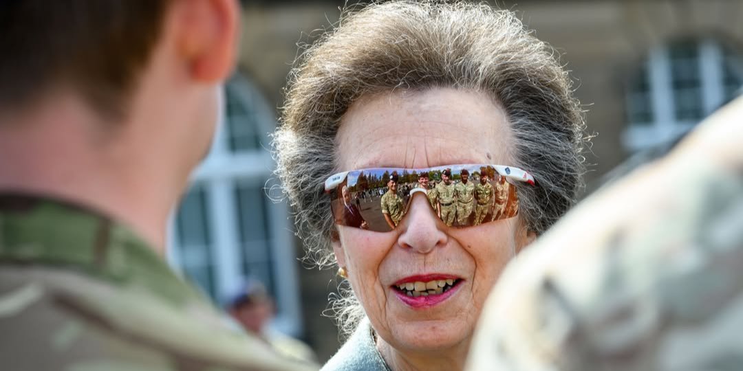 Принцеса Анна зустрілася з українськими військовими (Фото: theroyalfamily/Instagram)