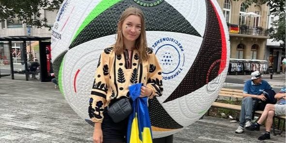 Марина Колб в Германии во время Евро-2024 во время Евро-2024 (Фото: instagram.com/kolbmaryna)