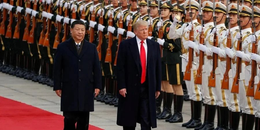 Donald Trump at a meeting with Chinese leader Xi Jinping in Beijing on Nov. 9, 2017 (Photo: REUTERS/Damir Sagolj)