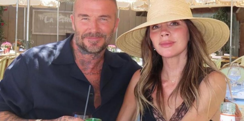 Виктория и Дэвид Бекхэм на отдыхе (Фото: instagram.com/victoriabeckham)