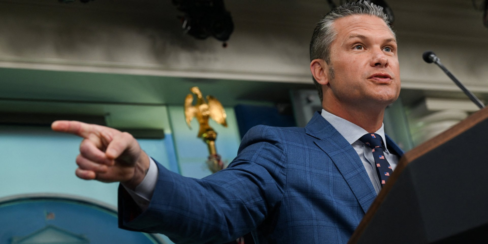Pete Hegseth stated that Trump 