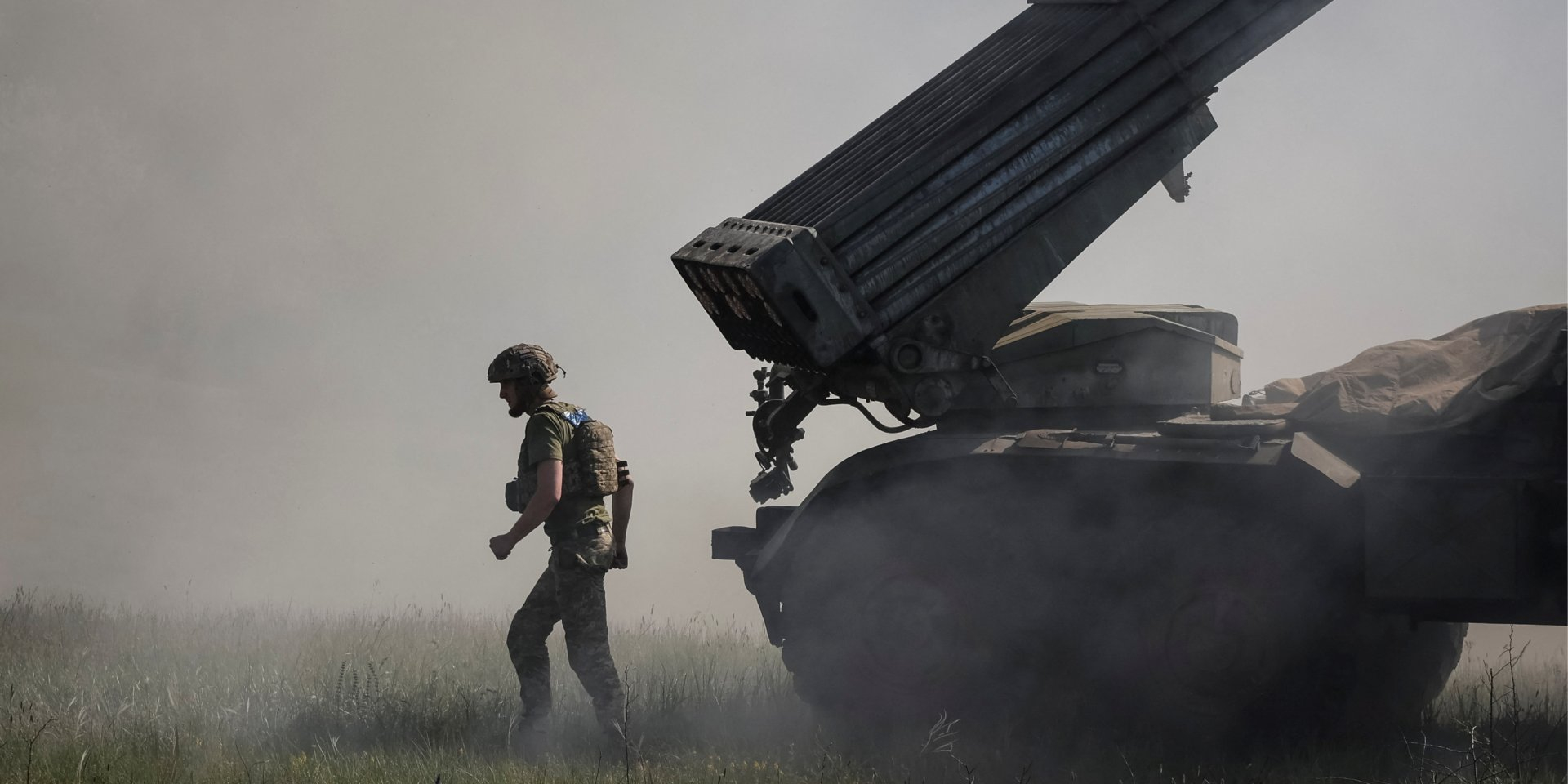 Ukrainian soldiers form the 30th Separate Brigade prepare to fire the enemy from MLRS Grad 21, Donetsk Oblast, June 3, 2025 (Photo: REUTERS/Vyacheslav Madiyevskyy)