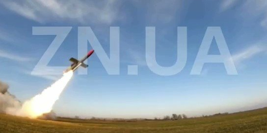 Successful test launch of the Flamingo missile (Photo: Screenshot from Dzerkalo Tyzhnia video)