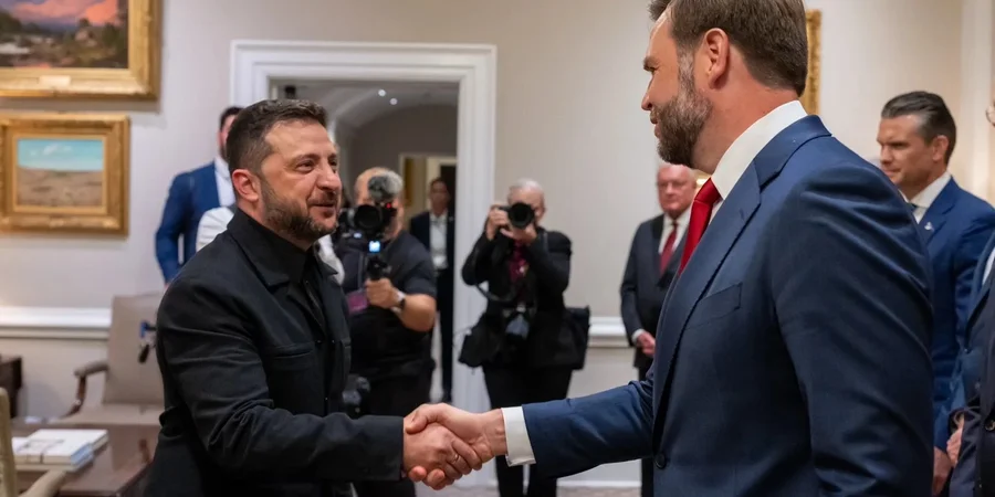 Венс розповів про дружній момент із Зеленським у Білому домі (Фото: Х/Vice President JD Vance)