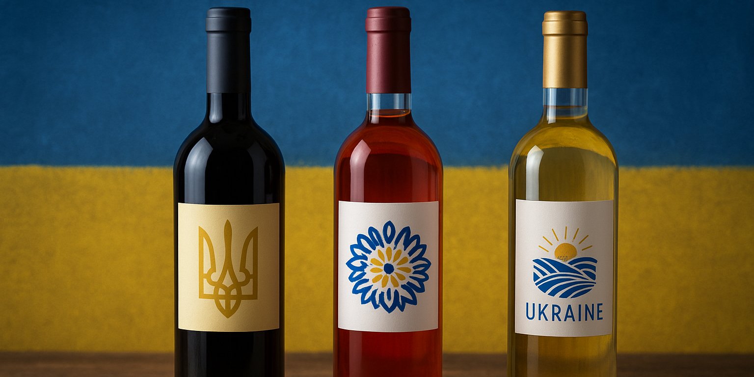 Українські вина до Дня Незалежності (Фото: згенеровано ШІ)