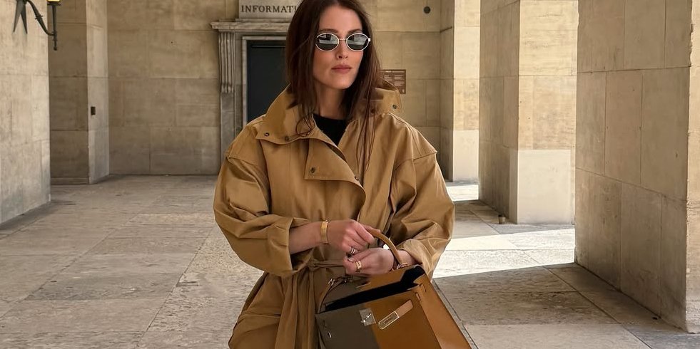 Тренч назавжди залишиться позачасовою річчю, яку легко поєднувати з усіма базовими елементами (Фото: instagram.com/annabelrosendahl)