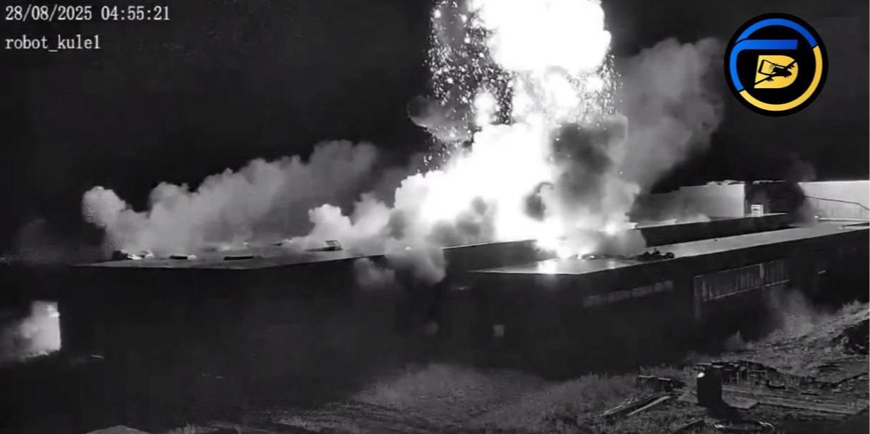Россияне во&nbsp;время массированной атаки на&nbsp;Киев ударили по&nbsp;турецкому заводу Bayraktar