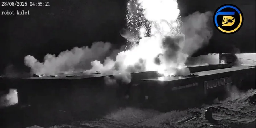 Россияне во время массированной атаки на Киев ударили по турецкому заводу Bayraktar