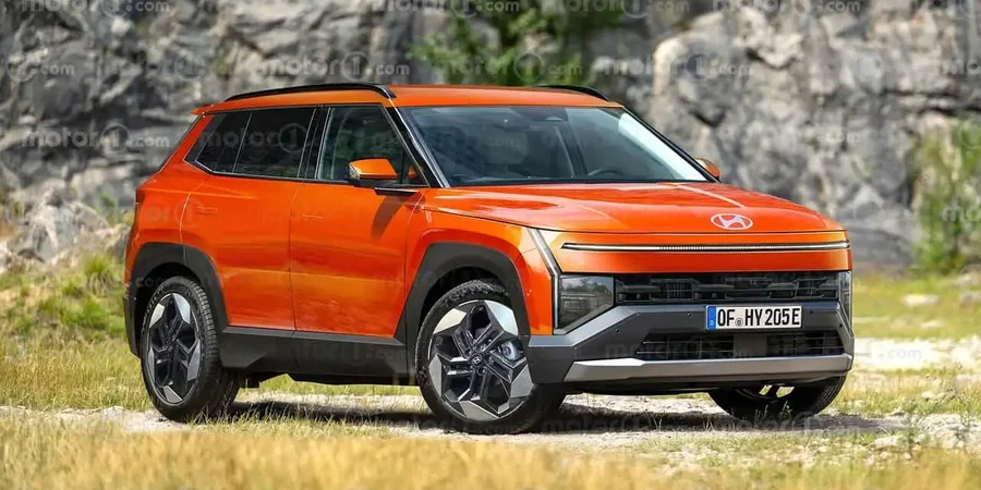 Hyundai Tucson — модернізація моделі і перехід на гібридні силові установки / NV 2 Зовнішність автомобіля стане більш агресивною (Фото: Motor 1)