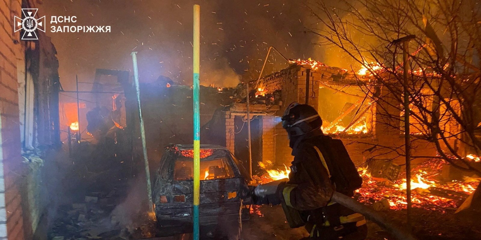 Атака на&nbsp;Запорожье: электроэнергия возвращена большинству жителей, но&nbsp;пока без газа