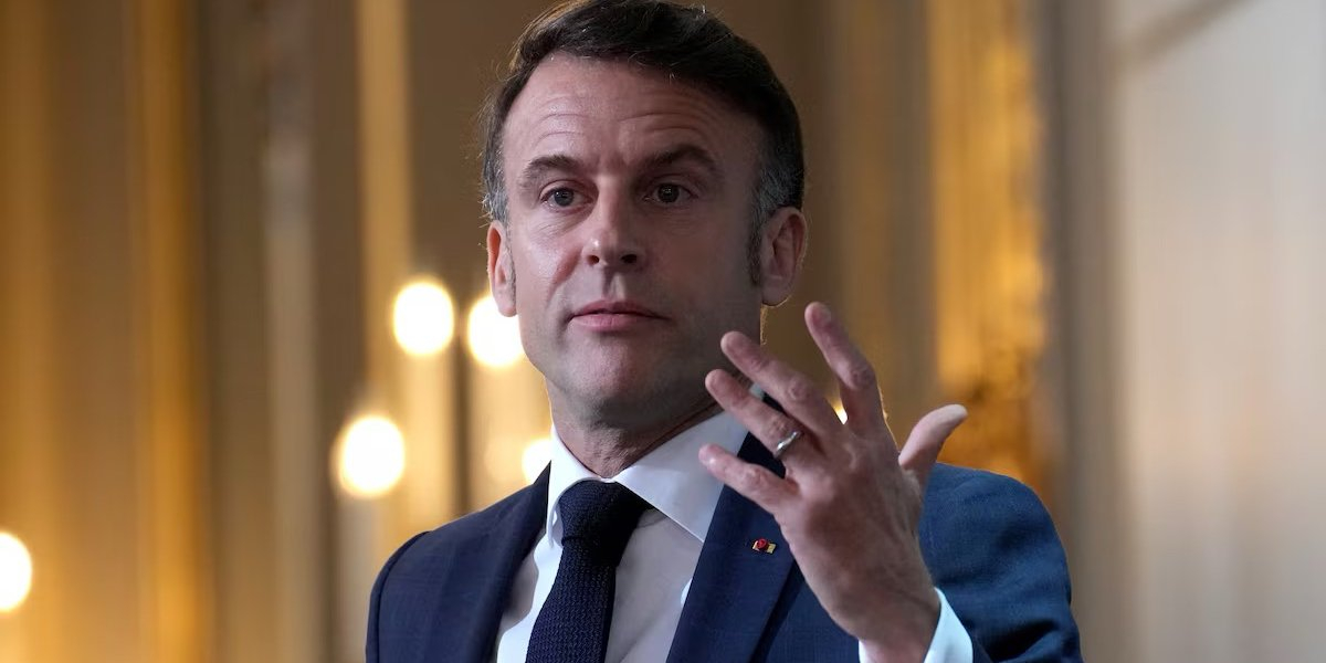 French President Emmanuel Macron (Photo: Aurelien Morissard via REUTERS)