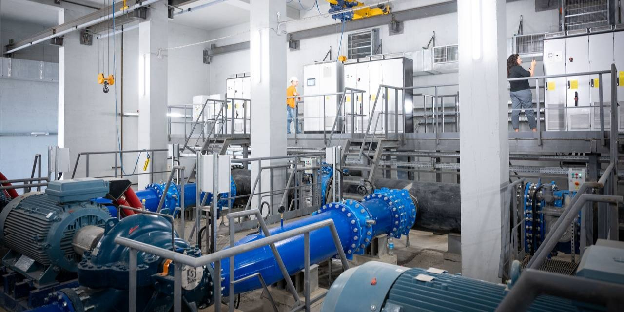 In two weeks, fresh water will completely replace salt water in all systems in Mykolaiv, Yulia Svyrydenko said (Photo: Yulia Svyrydenko/Telegram)