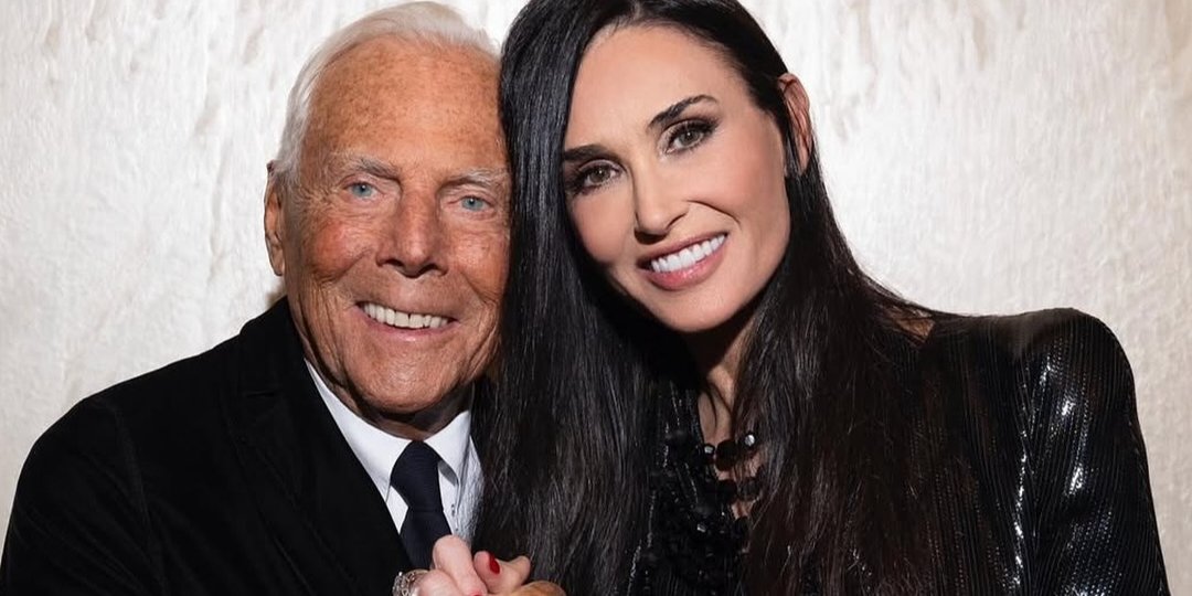 Джорджио Армани умер &mdash; Пенелопа Крус, Деми Мур, прицесса Шарлен публикуют  старые фото с ним / NV