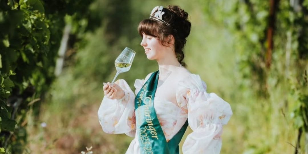Роксолана Глинчак стала Винною принцесою в Тюрингії (Фото: Instagram @amalnews.ua)