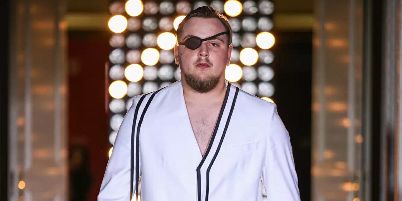 Андрей Ницак на показе Andreas Moskin (Фото: fashionweek.ua)