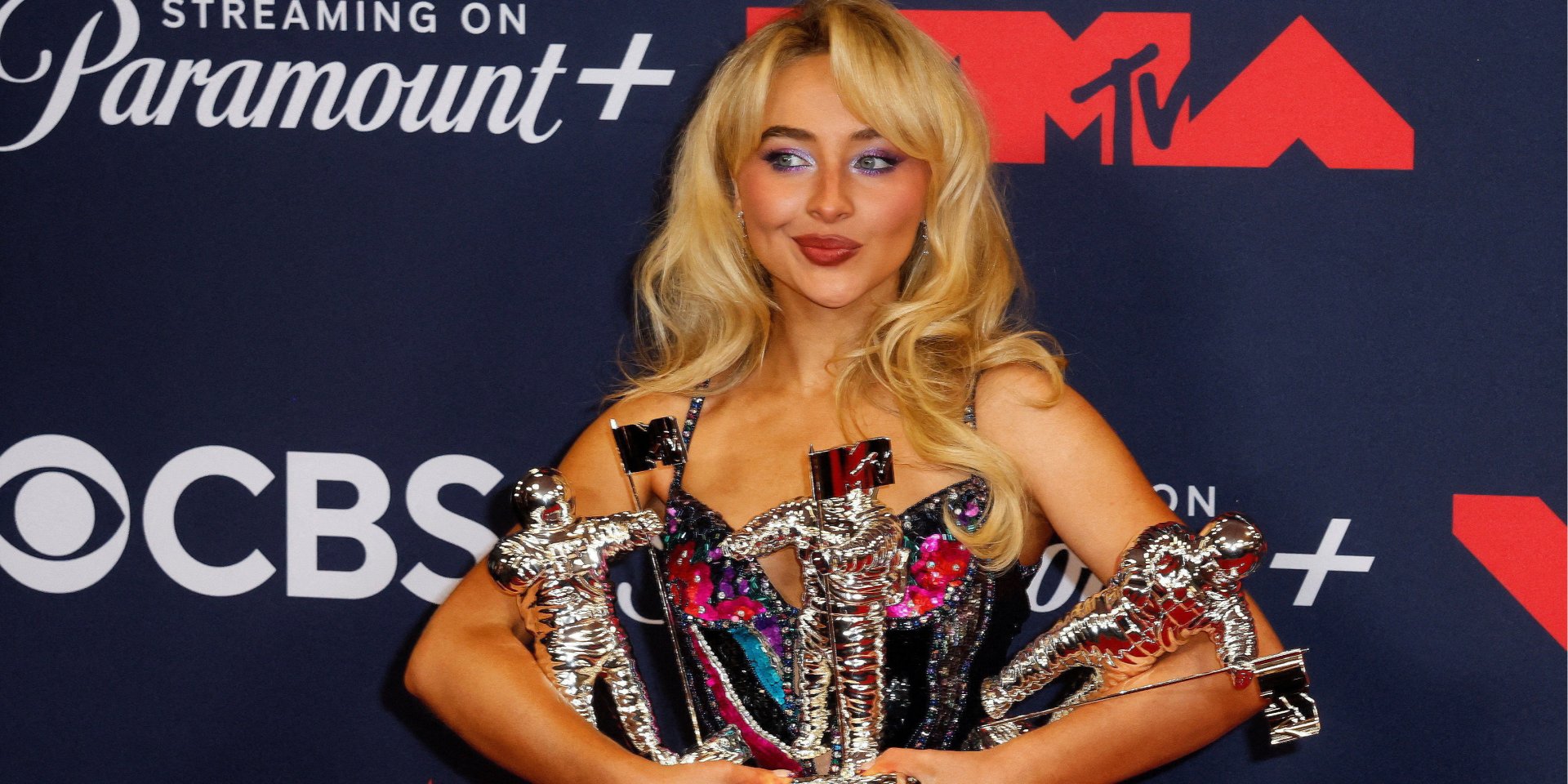 Сабрина Карпентер на MTV Music Video Awards 2025 (Фото: REUTERS/Kylie Cooper)