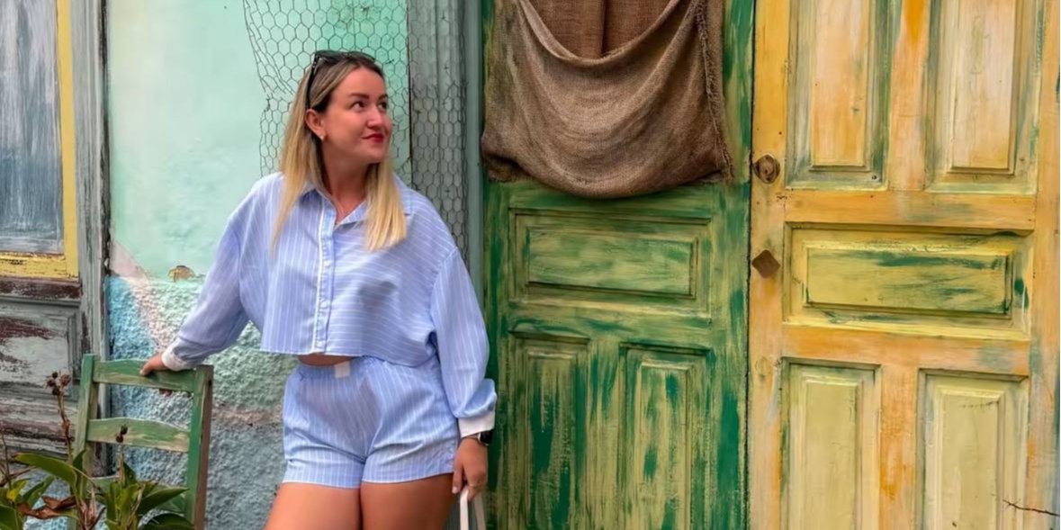 Девушка из Луганской области посетила за шесть месяцев 14 стран (Фото: anya_ro_/TikTok/скриншот)