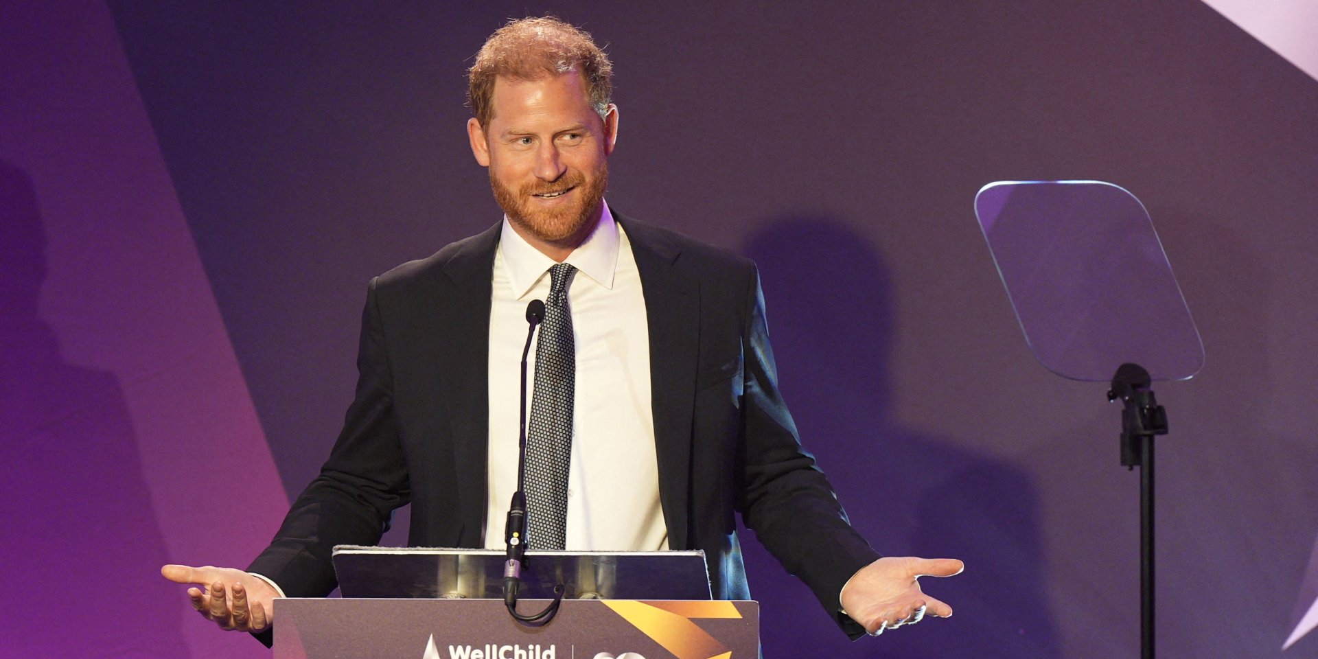 8 сентября принц Гарри посетил церемонию WellChild Awards (Фото: Aaron Chown/Pool via REUTERS)