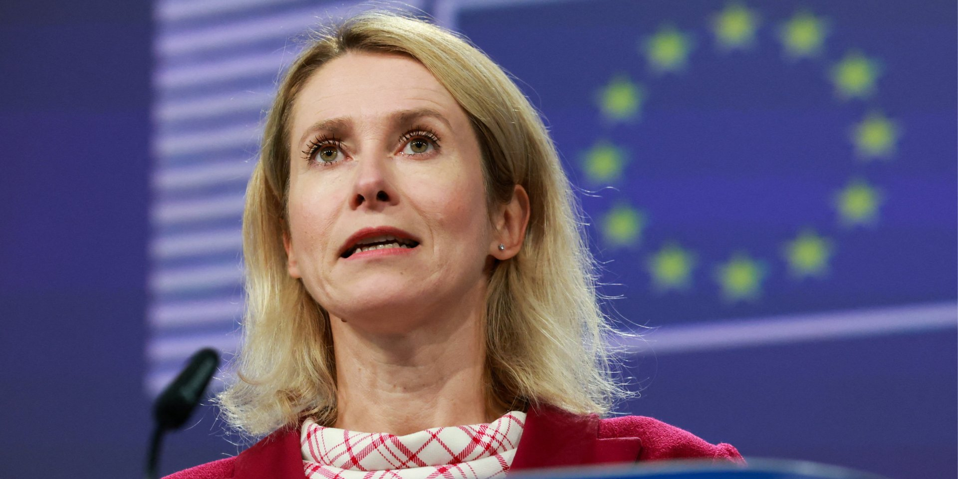 Kaja Kallas (Photo: REUTERS/Yves Herman)