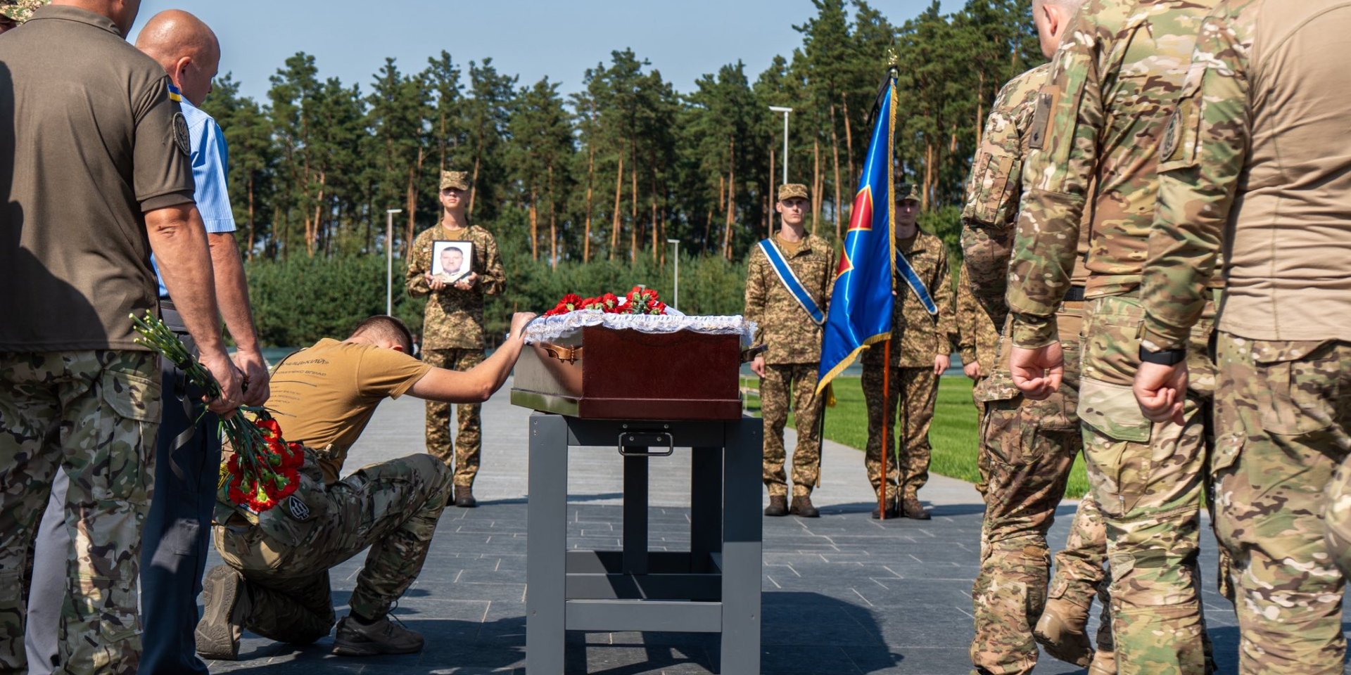 На Национальном военном кладбище похоронили Виктора Климчука (Фото: Национальное военное мемориальное кладбище)