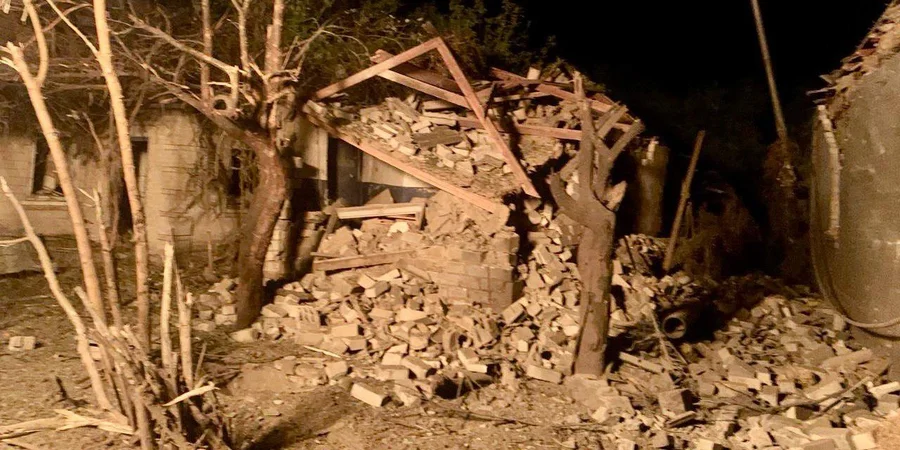 В Запорожье во время воздушной тревоги раздались взрывы: сообщается о пожаре