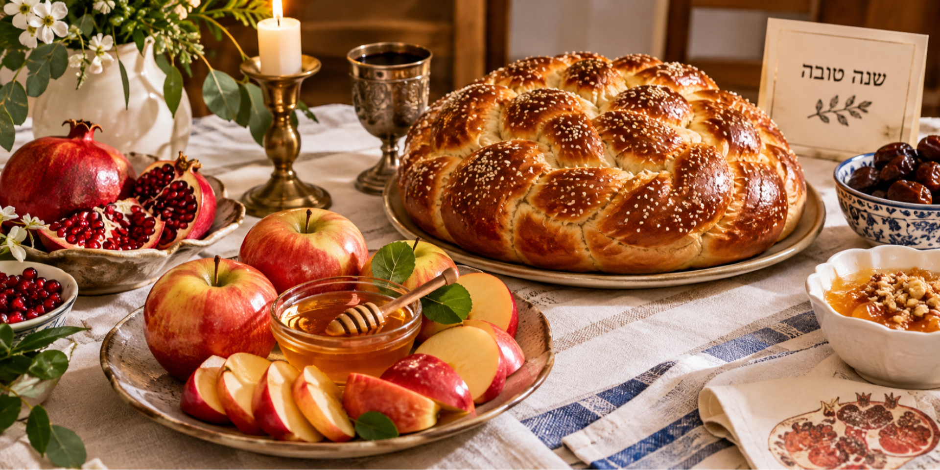Рош ха-Шана — один из важнейших праздников для хасидов (Фото: NV Food via Chat GPT All)