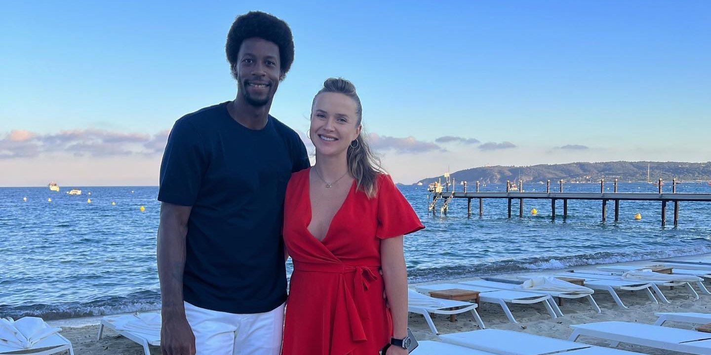Гаэль Монфис и Элина Свитолина (Фото: instagram.com/iamgaelmonfils)