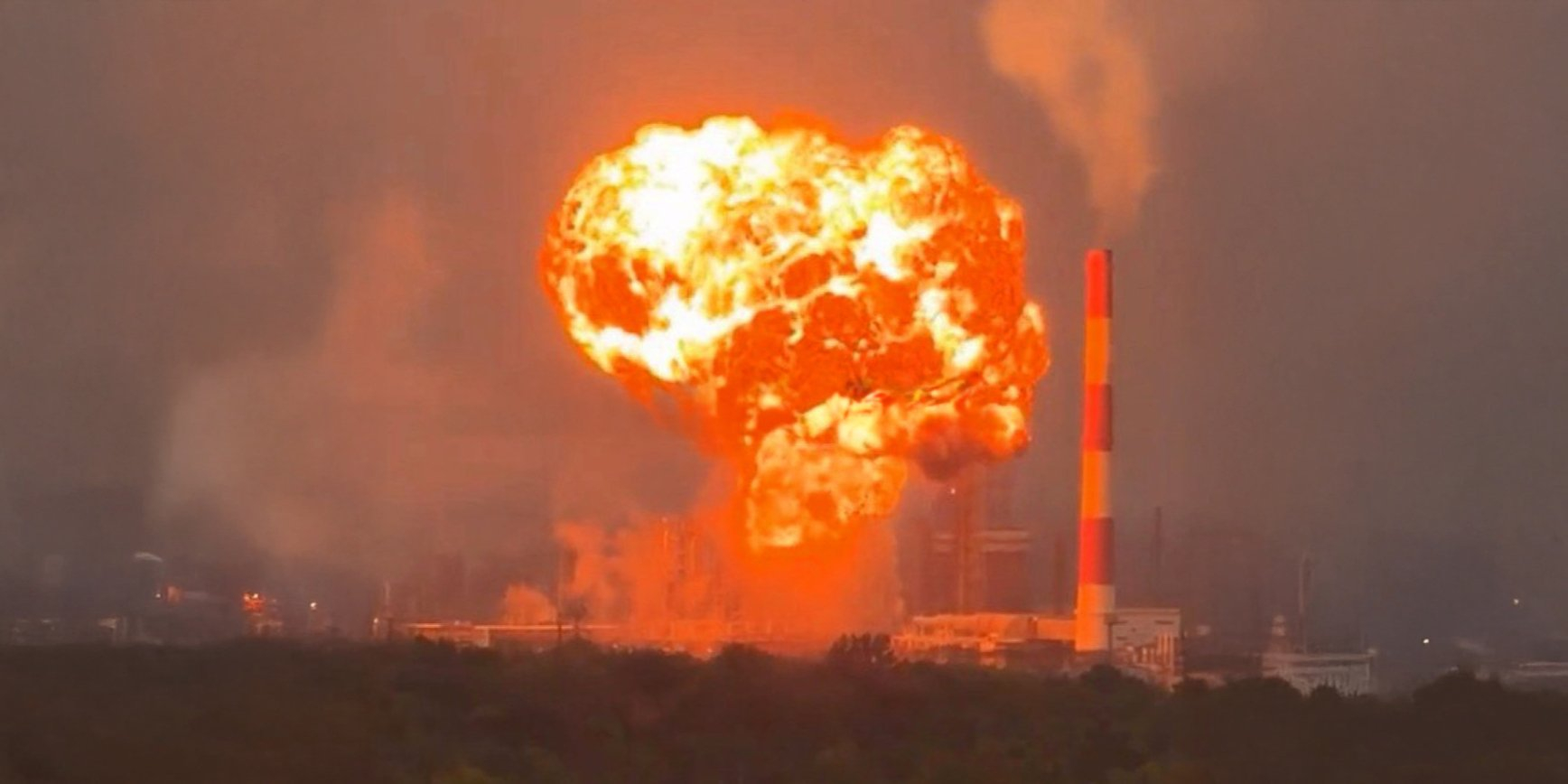 Strike on Russian oil refinery (Photo: DR)