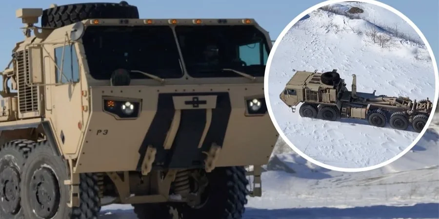 Oshkosh Defense PLS A2 — вдосконалена система вантажоперевезень з дистанційним керуванням / NV 2 Ці транспортні засоби забезпечують надійне постачання та доставку обладнання у складних умовах. (Фото: Oshkosh Defense)