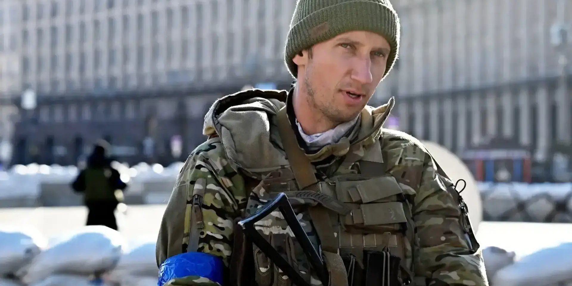 Сергій Стаховський з початку повномасштабної війни долучився до Сил оборони (Фото: BBC)