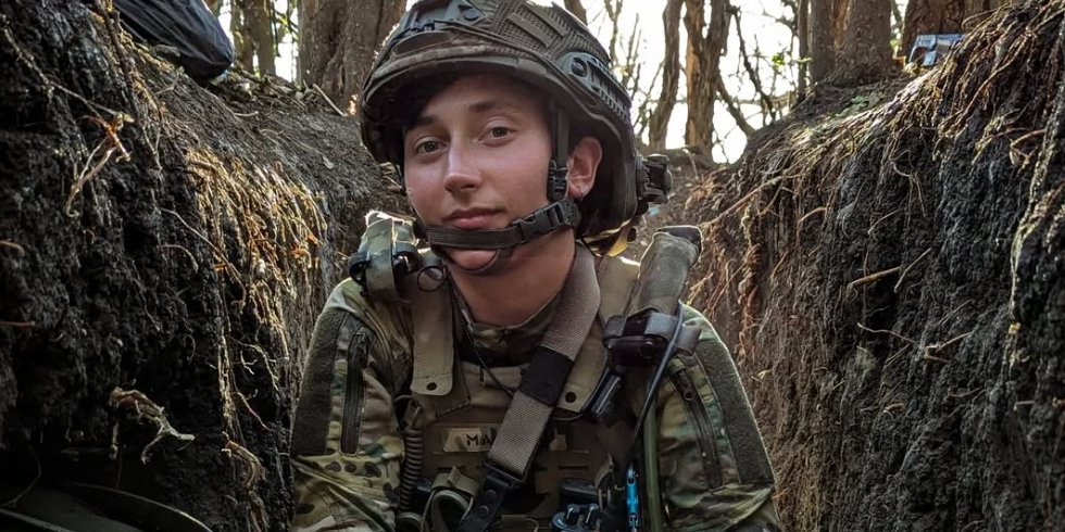 Magura holds the position of combat officer and continues to fight against the invaders. (Photo: Instagram dzvina.rymar)