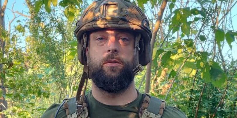 Актер и военнослужащий Алексей Наконечный (Фото: Facebook/Myroslava Nakonechna)
