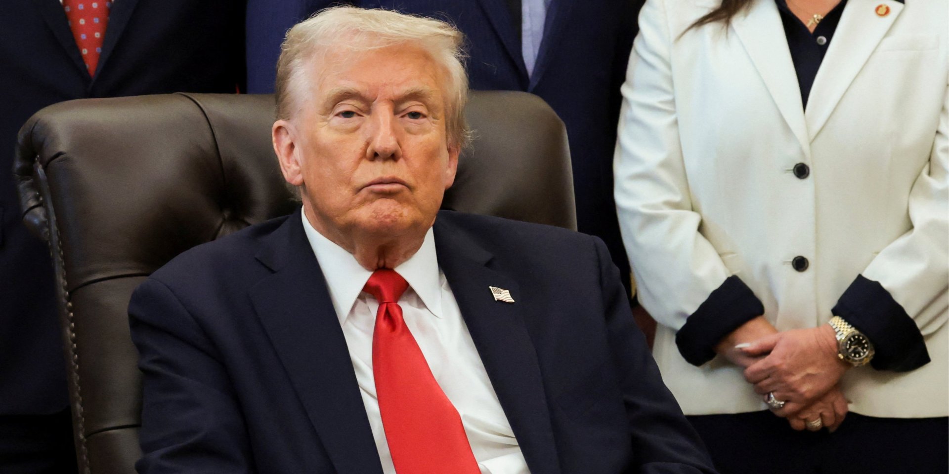 Дональд Трамп заявив, що&nbsp;поговорив з&nbsp;російським диктатором Володимиром Путіним (Фото: REUTERS/Jonathan Ernst)