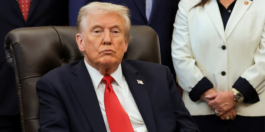 Дональд Трамп заявив, що поговорив з російським диктатором Володимиром Путіним (Фото: REUTERS/Jonathan Ernst)