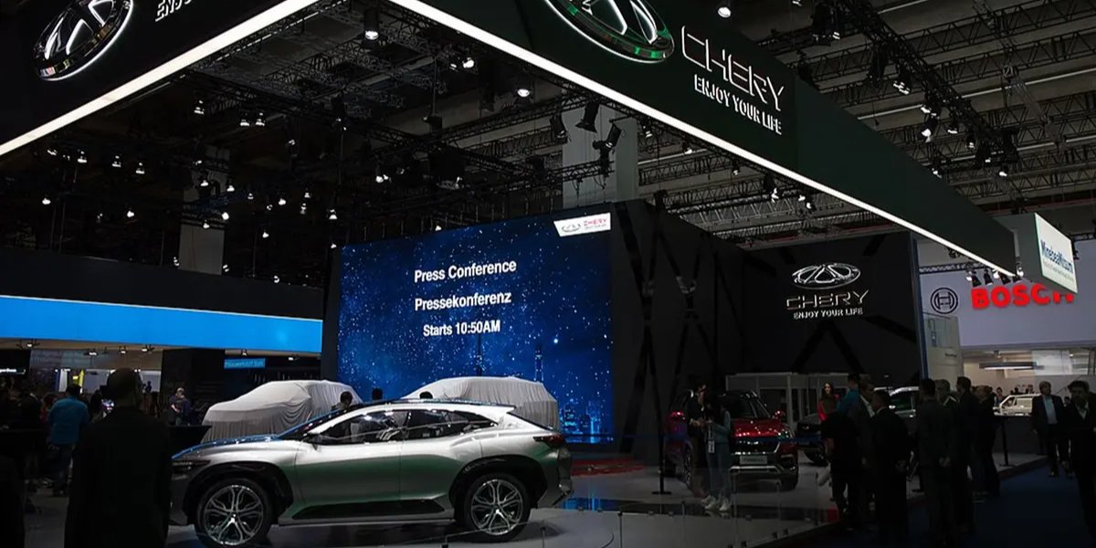 Виставка Chery, Франкфурт 2017 (Фото: Олаф Косинський/Wikimedia Commons)