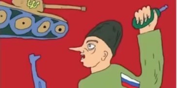 Russia's top propaganddst turns heretic