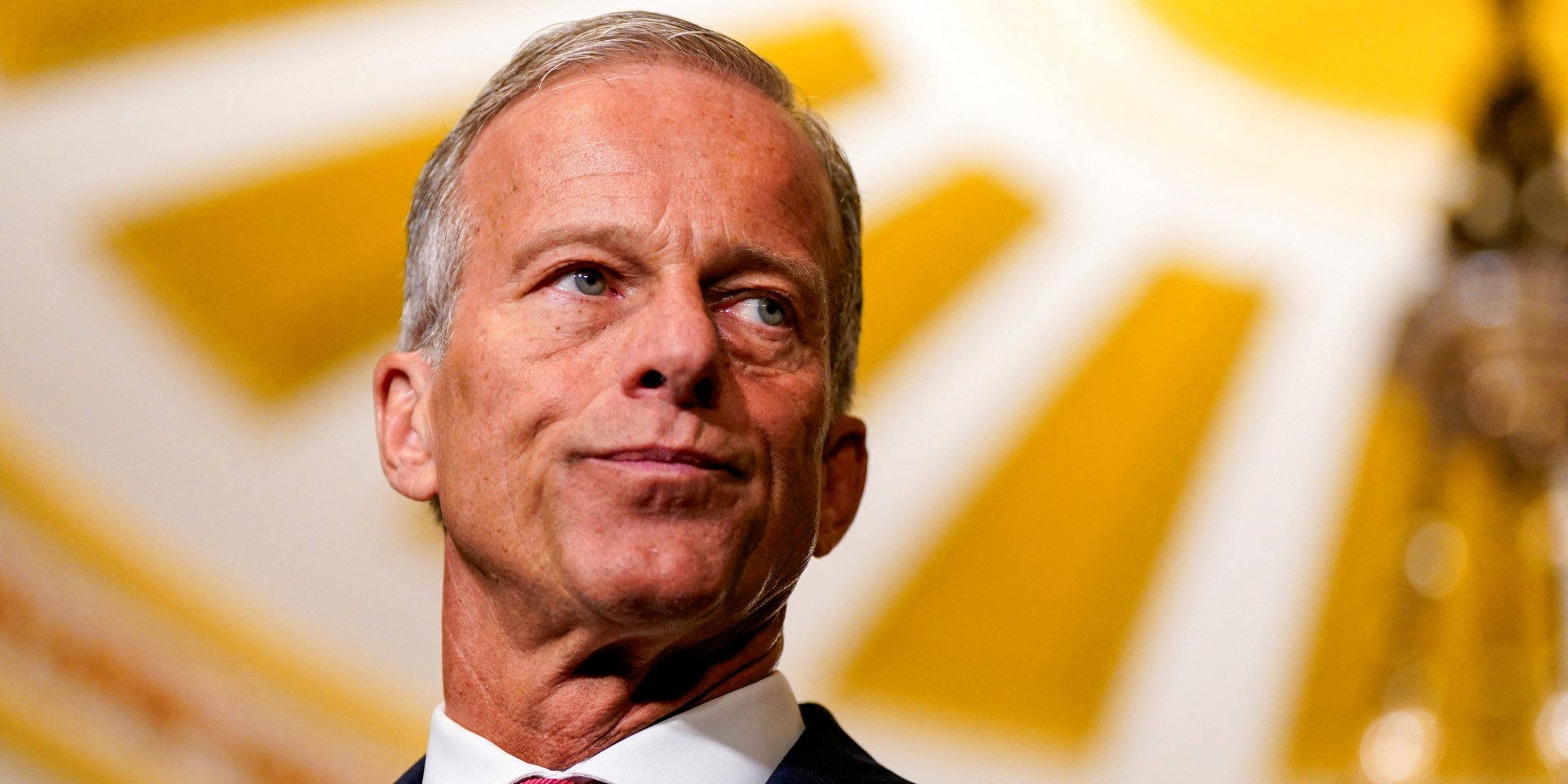 The leader of the Republican Party faction in the Senate, John Thune, said that the law on sanctions against Russia will be postponed at least until the summit between dictator Putin and President Trump. (Photo: REUTERS/Elizabeth Frantz)