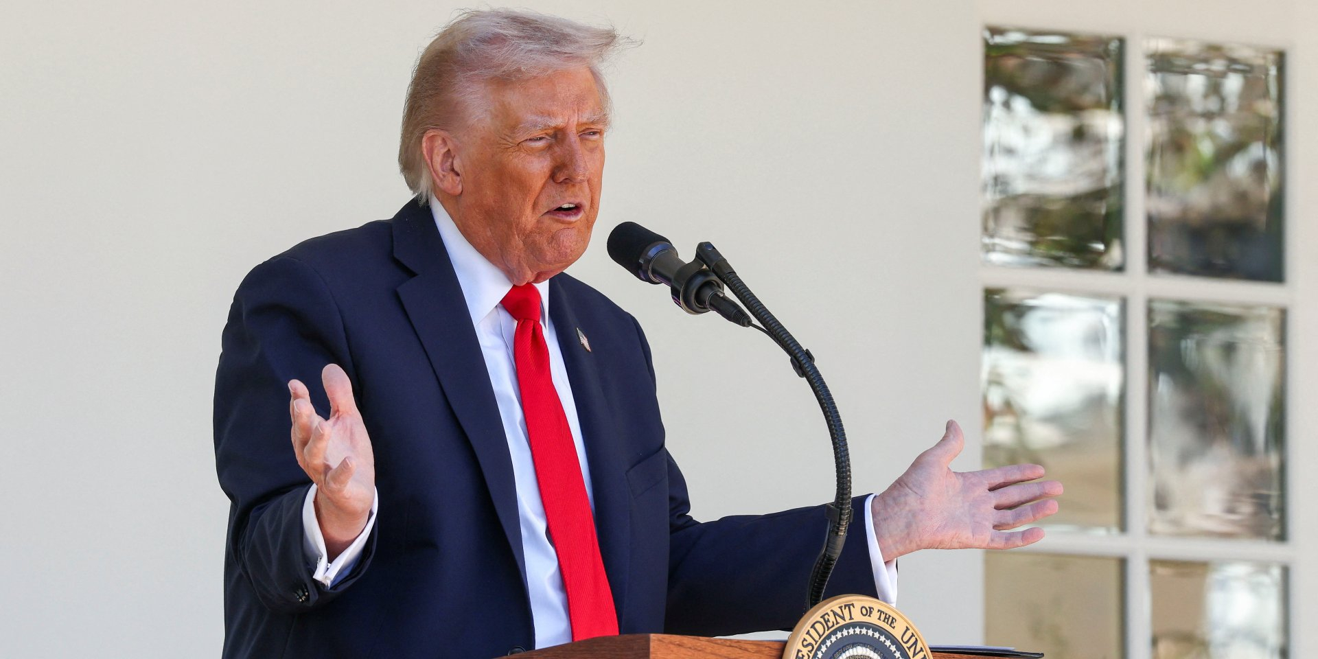 Trump said that a final decision on his meeting with Putin has not yet been made (Photo: REUTERS/Kevin Lamarque)
