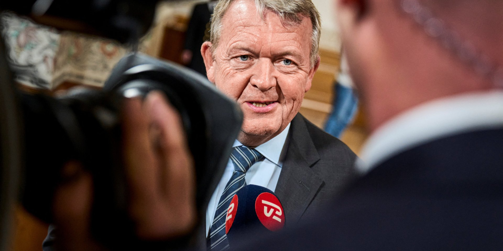 Danish Foreign Minister Lars Løkke Rasmussen in Copenhagen, Denmark, on Oct. 7, 2025. (Photo: Ritzau Scanpix/Thomas Traasdahl via REUTERS)