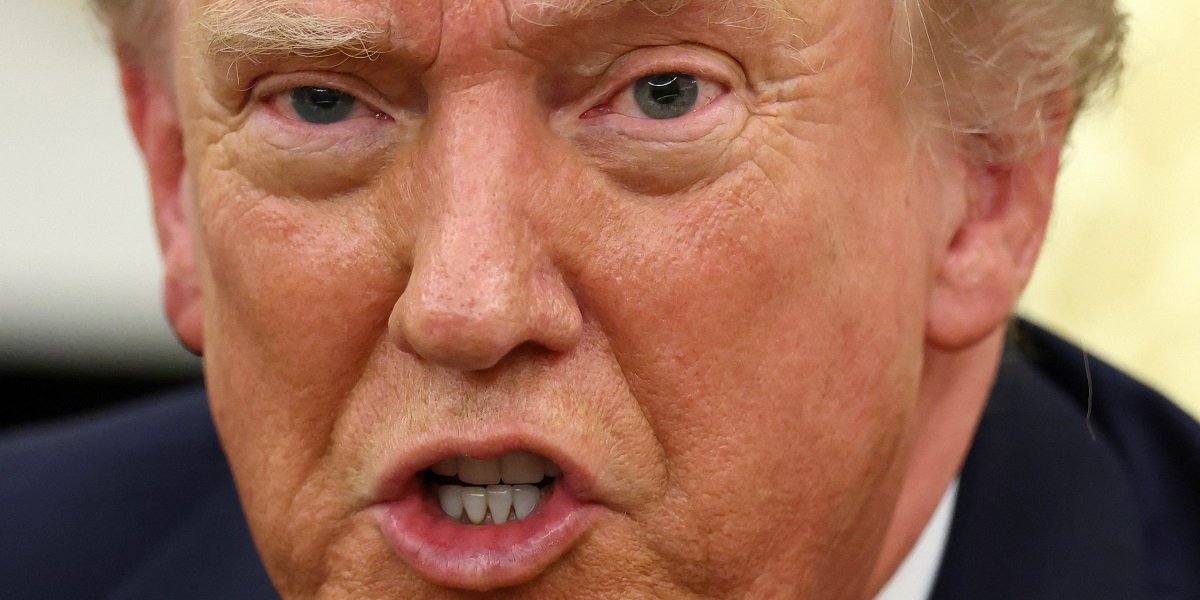 Дональд Трамп вперше ввів санкції проти РФ за час своєї другої каденції (Фото: REUTERS/Kevin Lamarque)