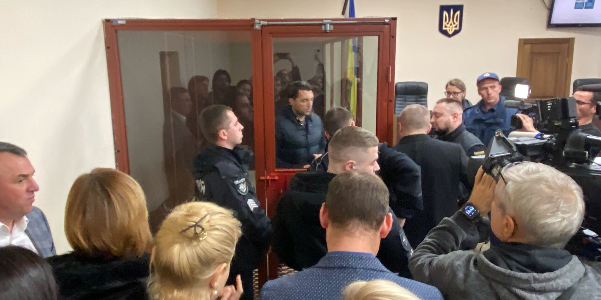 Volodymyr Kudrytskyi in court, Oct. 29 (Photo: Dmytro Bobrytskyi / NV)